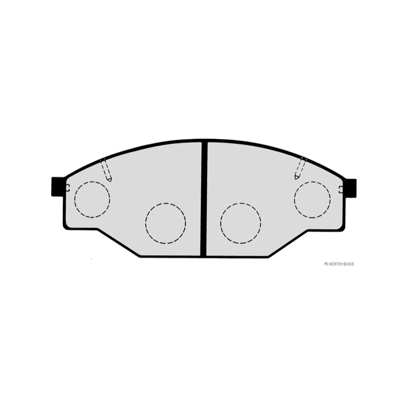 Pastiglie freno asse anteriore - JAKOPARTS
