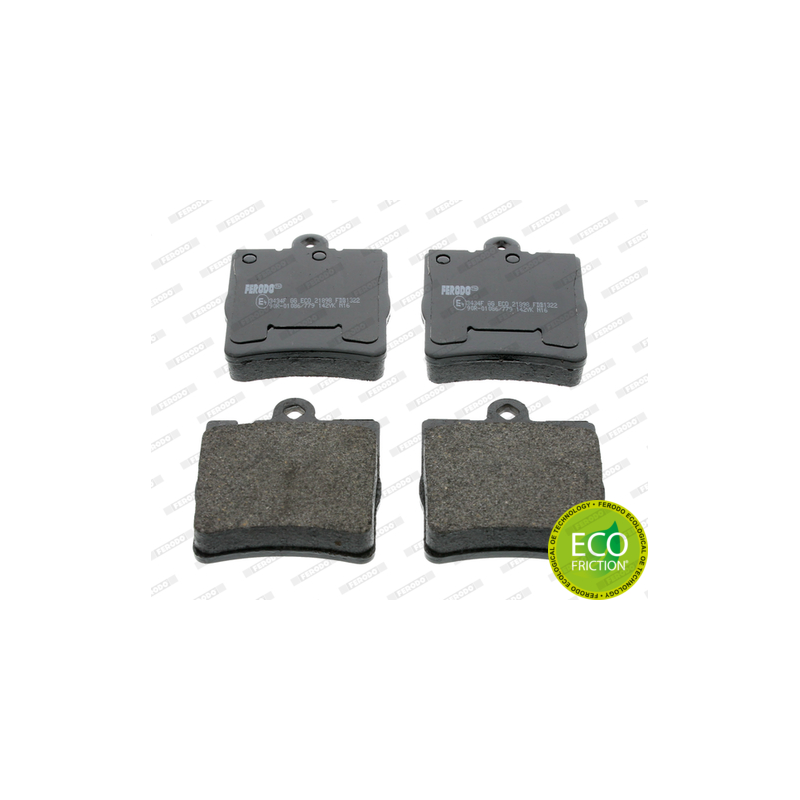 Pastiglie freno asse posteriore - FERODO