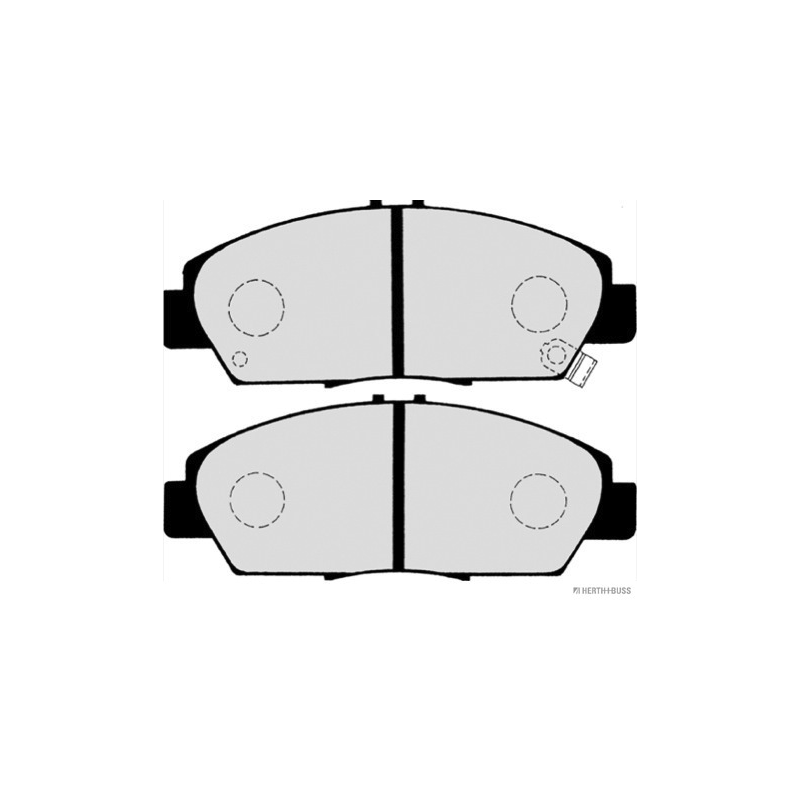 Pastiglie freno asse anteriore - JAKOPARTS