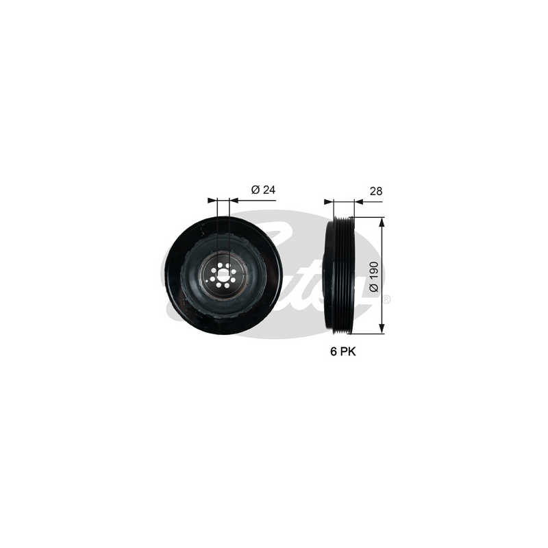 Puleggia albero motore - GATES