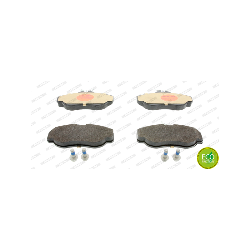 Pastiglie freno asse anteriore - FERODO