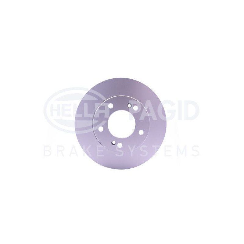 Disco freno asse anteriore - HELLA BRAKE