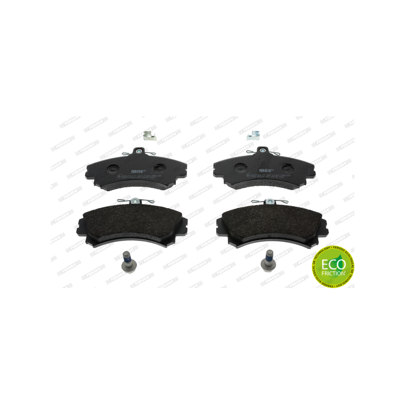 Pastiglie freno asse anteriore - FERODO