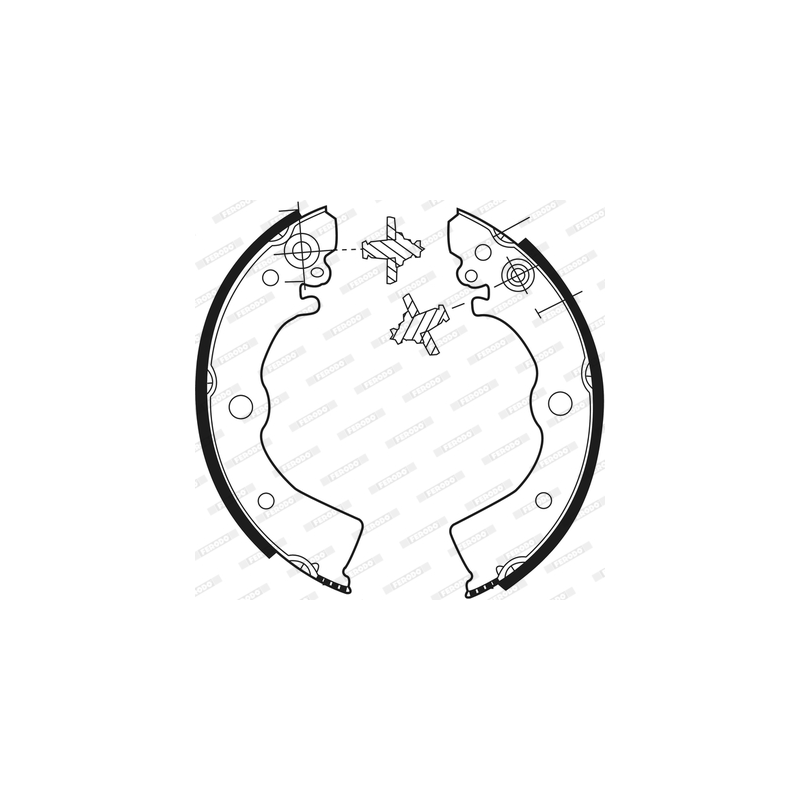 Ganasce freno - FERODO