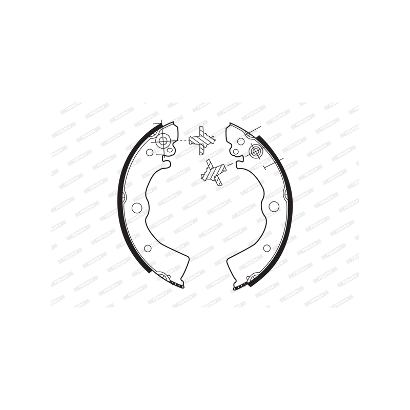 Ganasce freno - FERODO