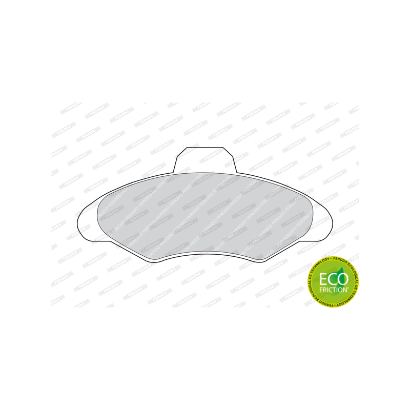 Pastiglie freno asse anteriore - FERODO