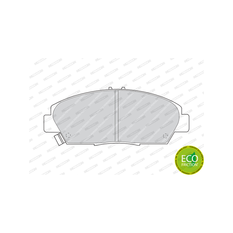 Pastiglie freno asse anteriore - FERODO