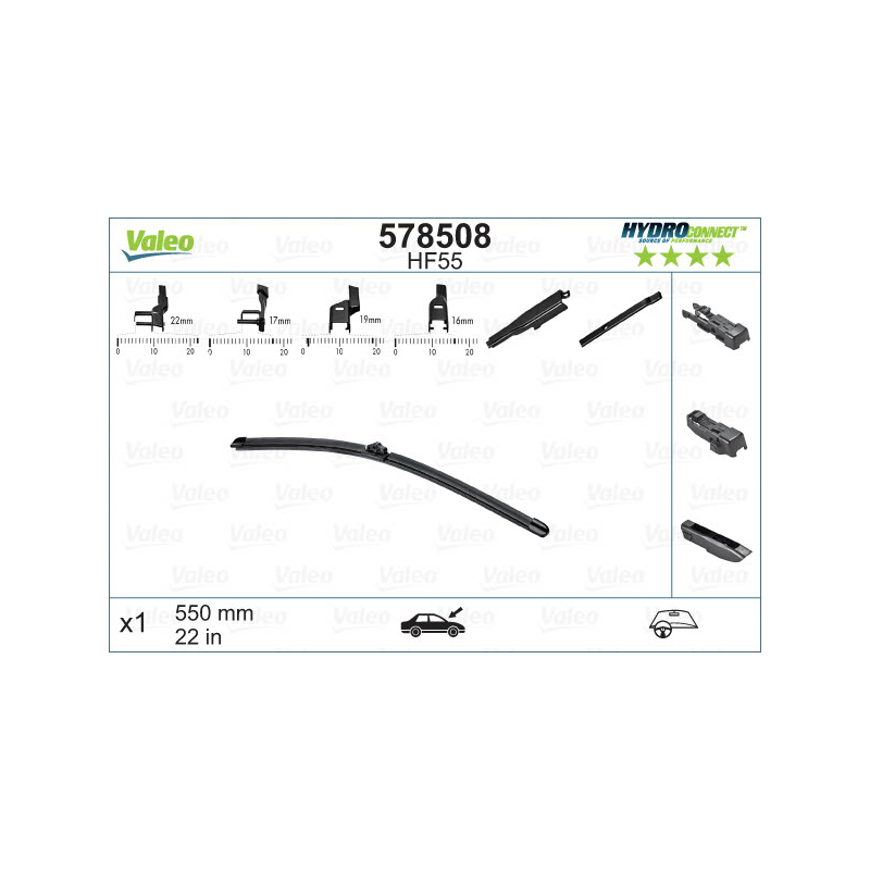 Spazzole tergicristalli - VALEO