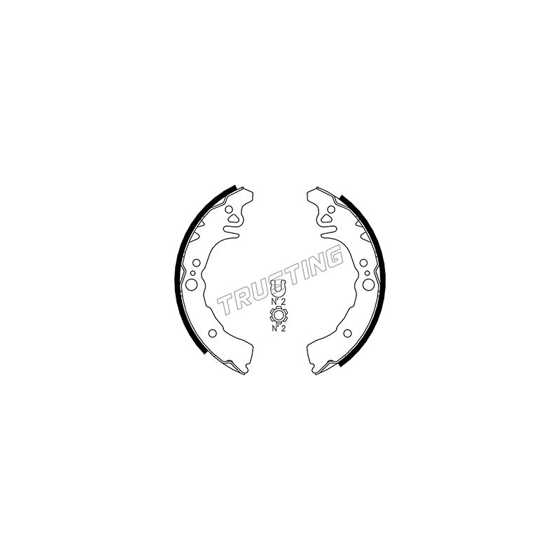 Ganasce freno - TRUSTING