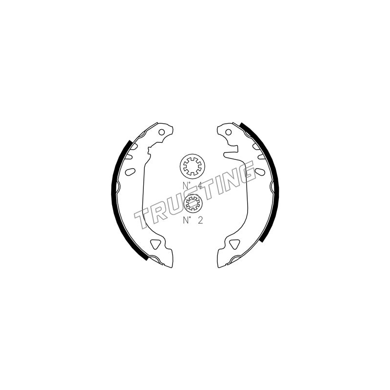 Ganasce freno - TRUSTING