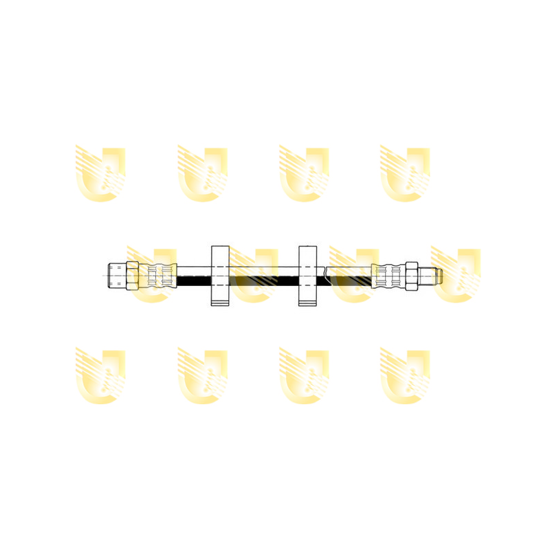 Flessibile freno asse anteriore - UNIGOM