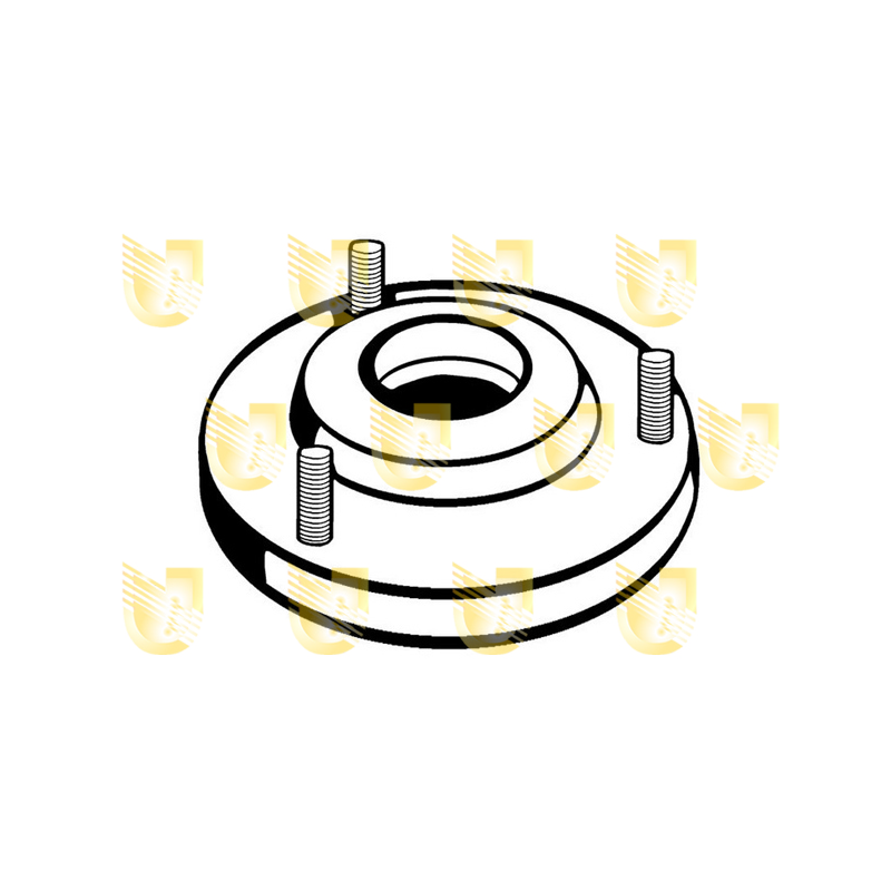 Supporto ammortizzatore asse anteriore - UNIGOM