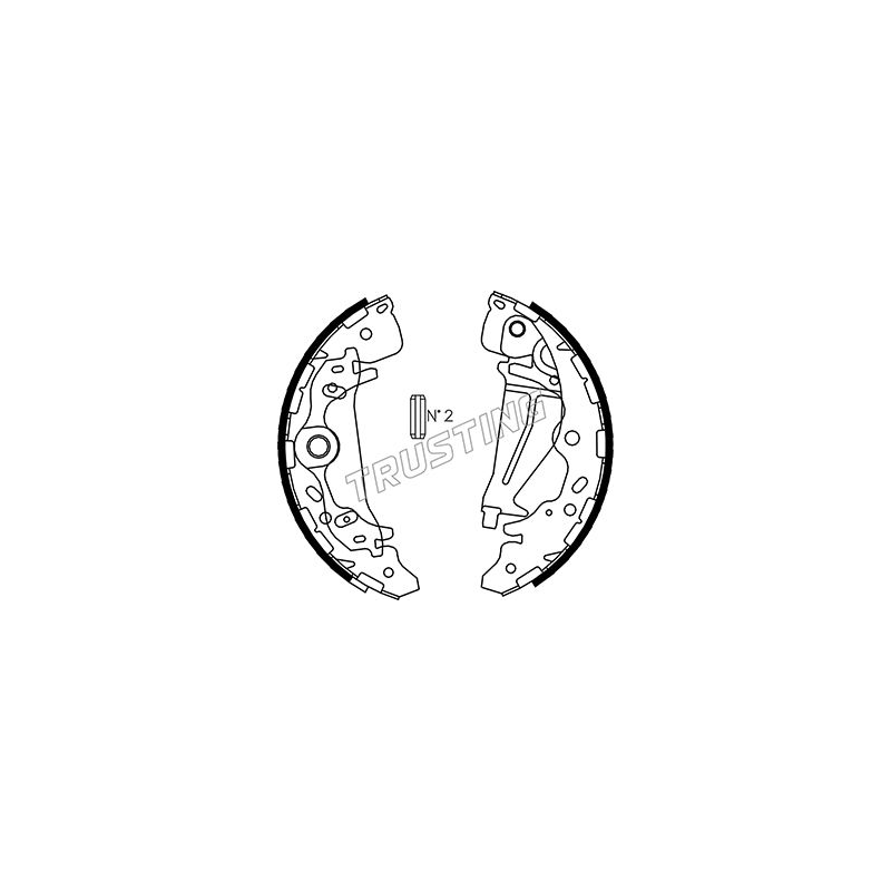 Ganasce freno - TRUSTING