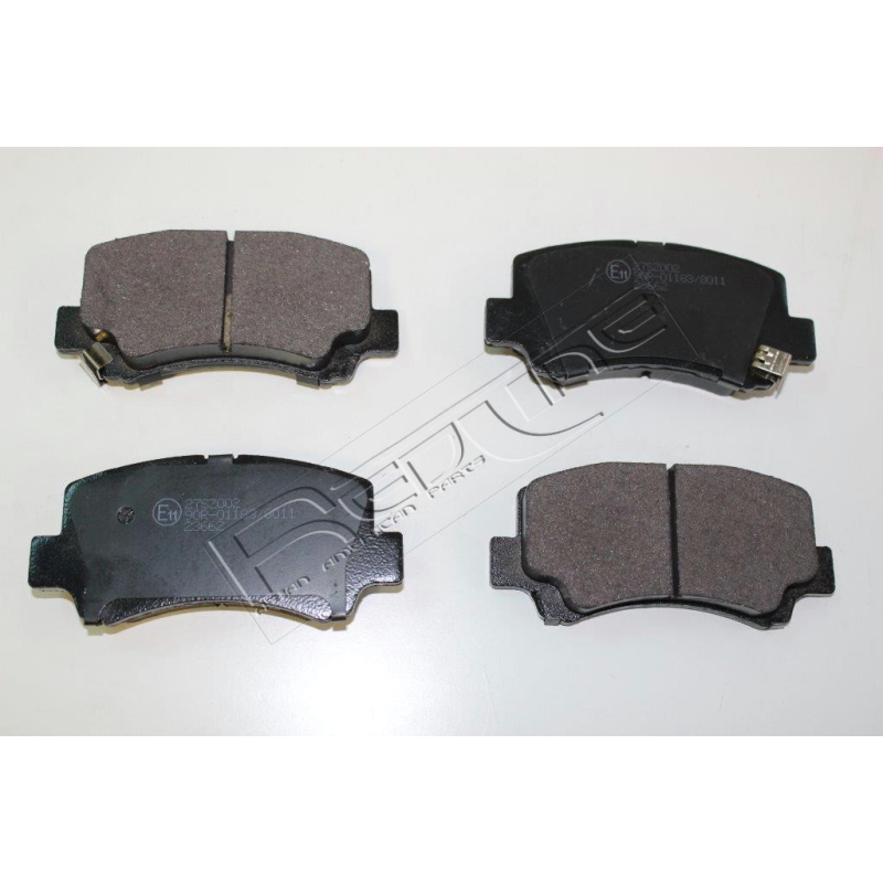 Pastiglie freno asse anteriore - BBF-RED LINE