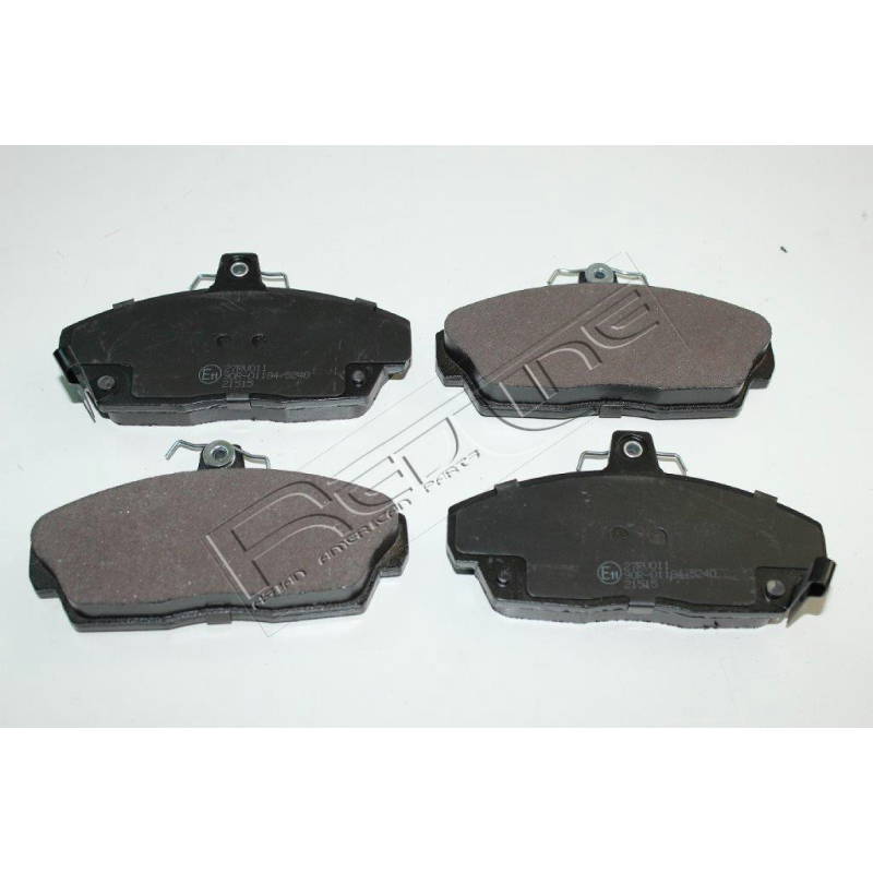 Pastiglie freno asse anteriore - BBF-RED LINE