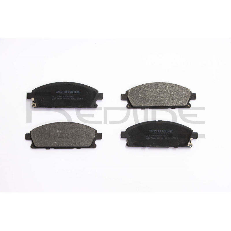 Pastiglie freno asse posteriore - BBF-RED LINE