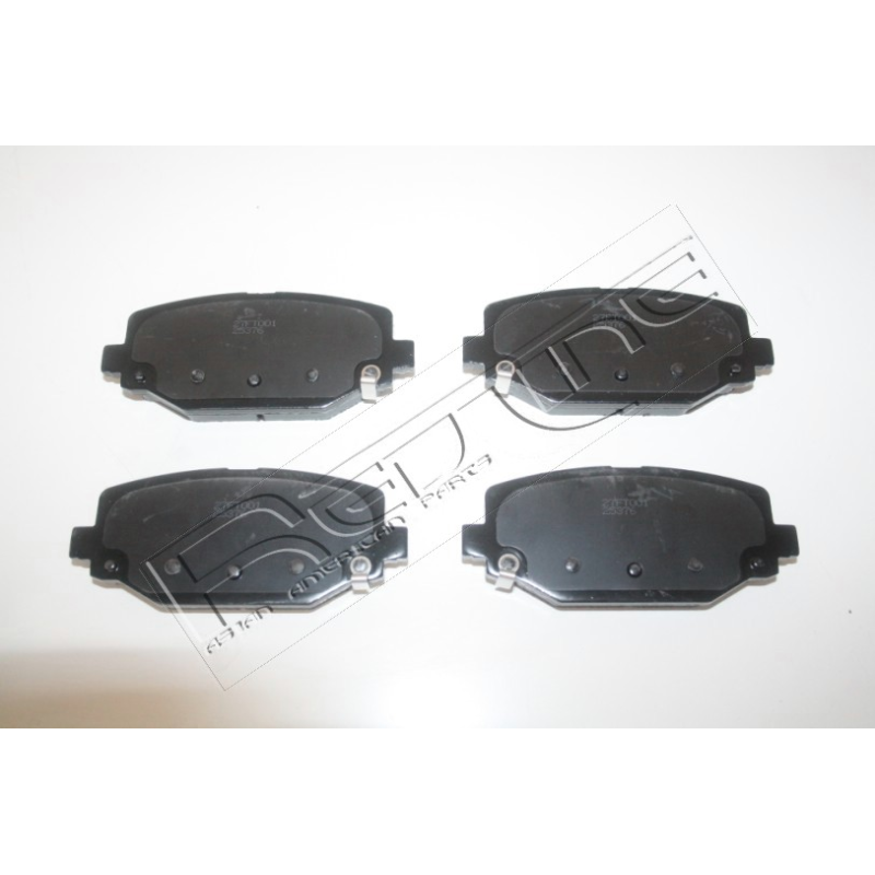 Pastiglie freno asse posteriore - BBF-RED LINE