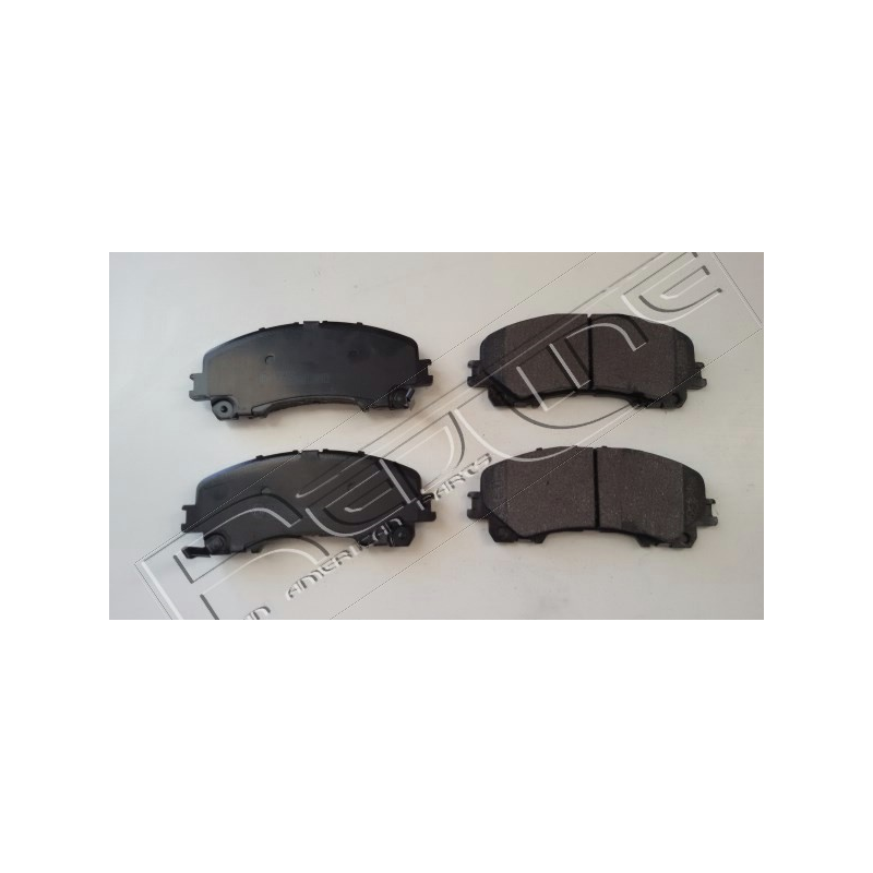 Pastiglie freno asse anteriore - BBF-RED LINE