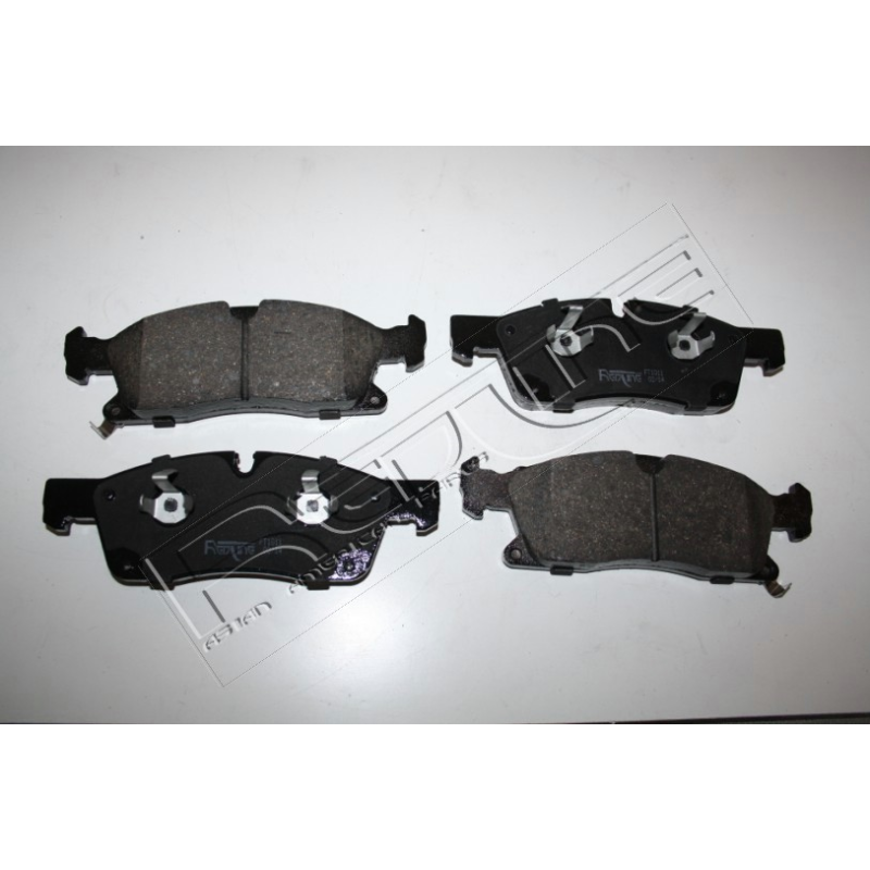 Pastiglie freno asse anteriore - BBF-RED LINE