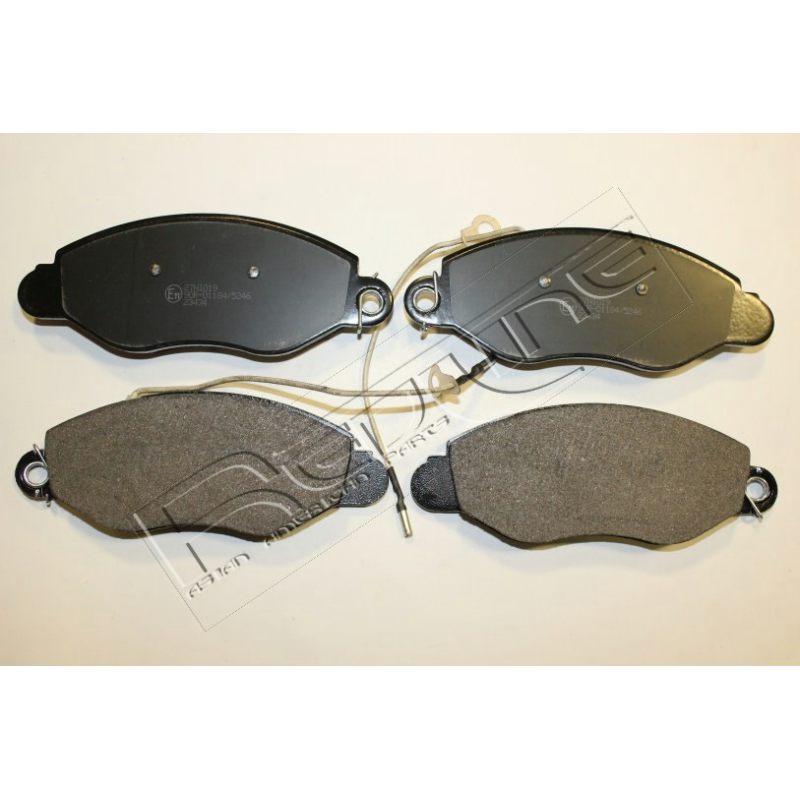 Pastiglie freno asse anteriore - BBF-RED LINE