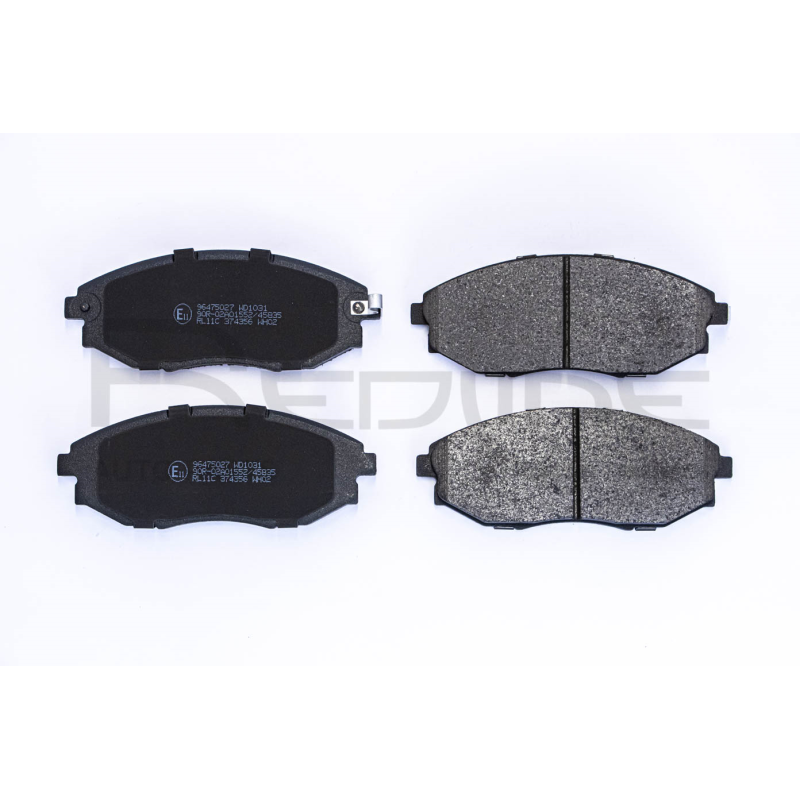 Pastiglie freno asse anteriore - BBF-RED LINE