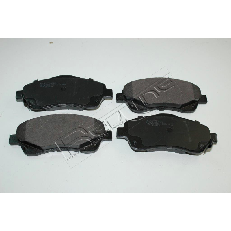 Pastiglie freno asse anteriore - BBF-RED LINE