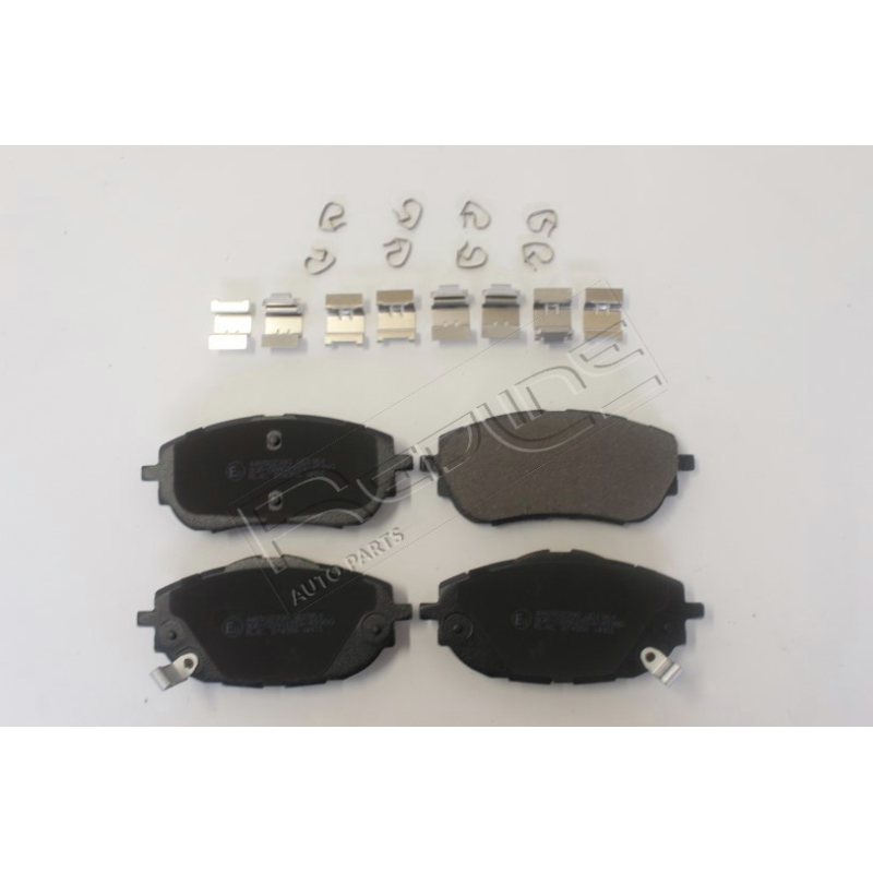 Pastiglie freno asse anteriore - BBF-RED LINE