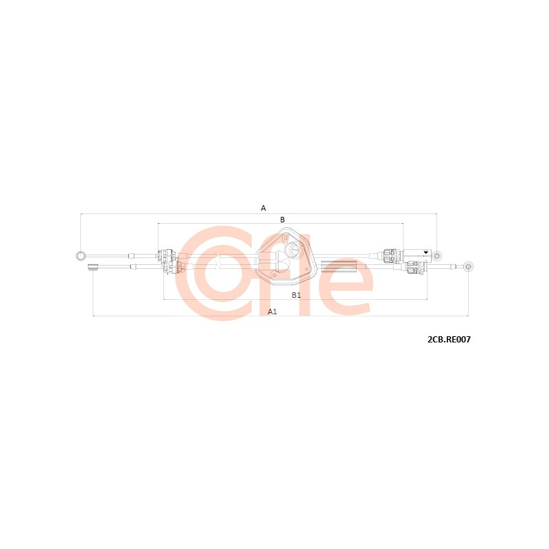 Comando flessibile cambio - COFLE