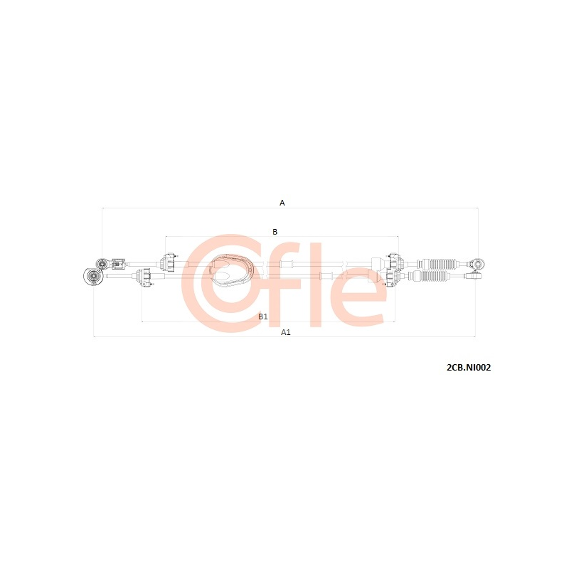 Comando flessibile cambio - COFLE