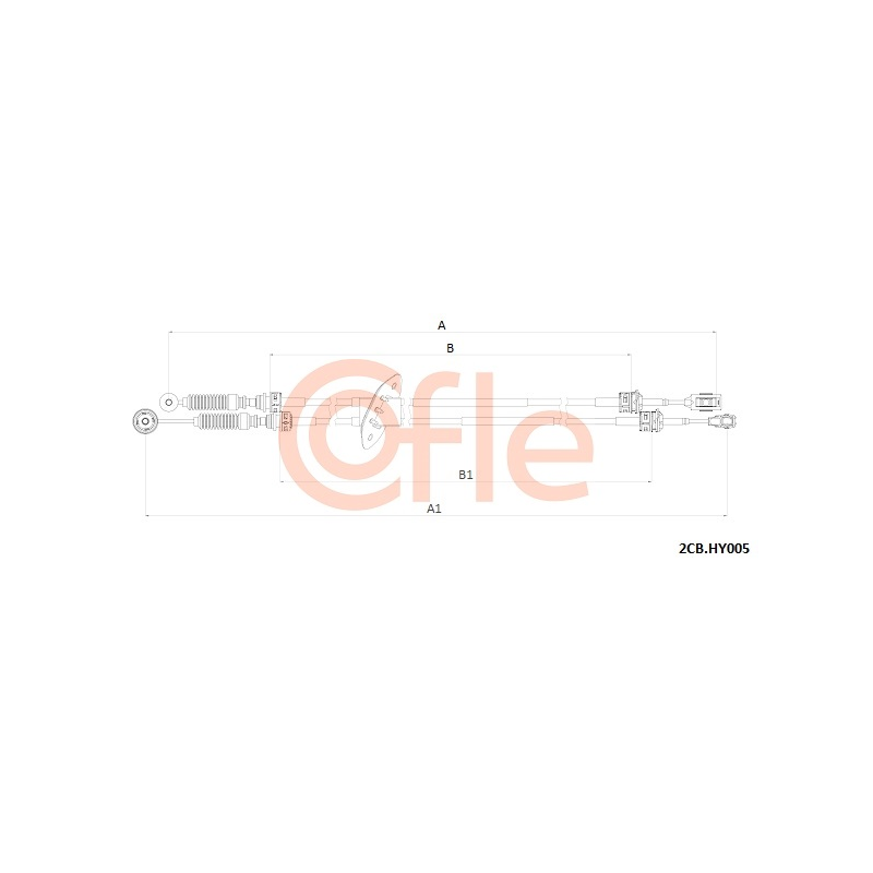 Comando flessibile cambio - COFLE