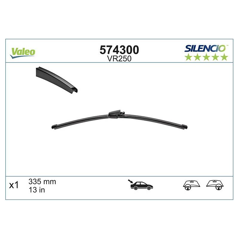 Spazzole tergicristalli - VALEO