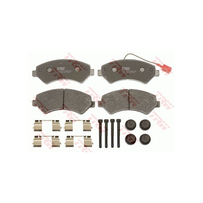 Pastiglie freno asse anteriore - TRW