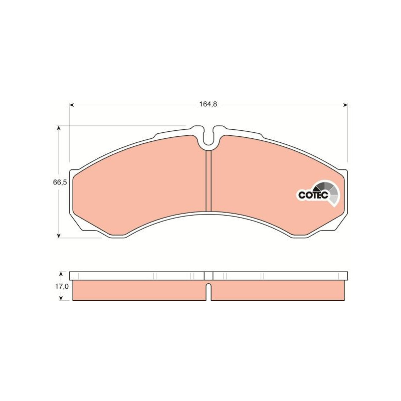 Pastiglie freno asse anteriore - TRW