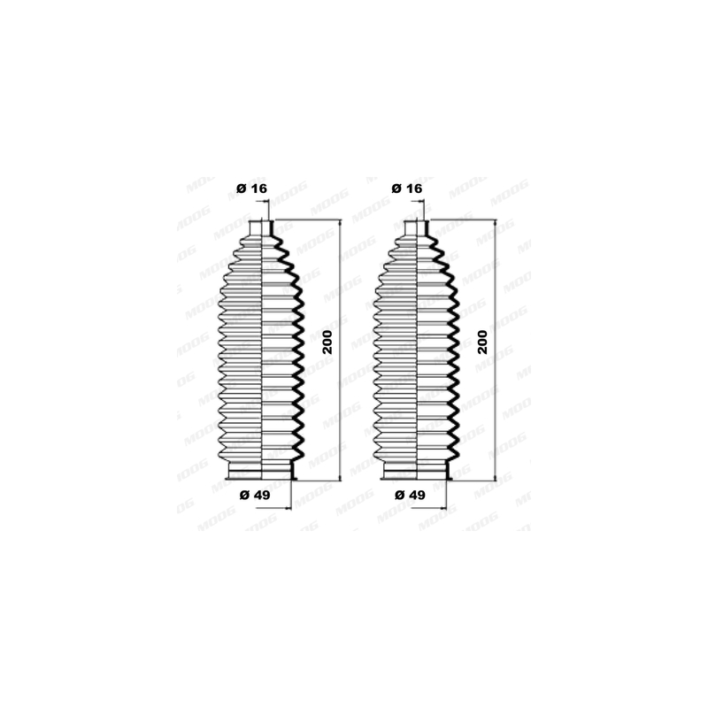 Cuffia sterzo - MOOG