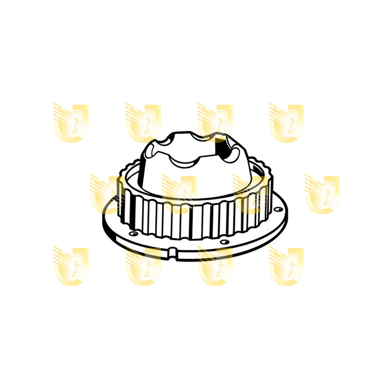 Supporto ammortizzatore asse anteriore - UNIGOM