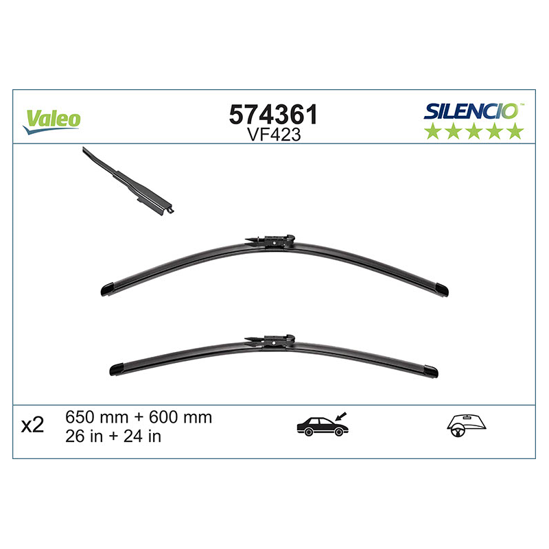 Spazzole tergicristalli - VALEO