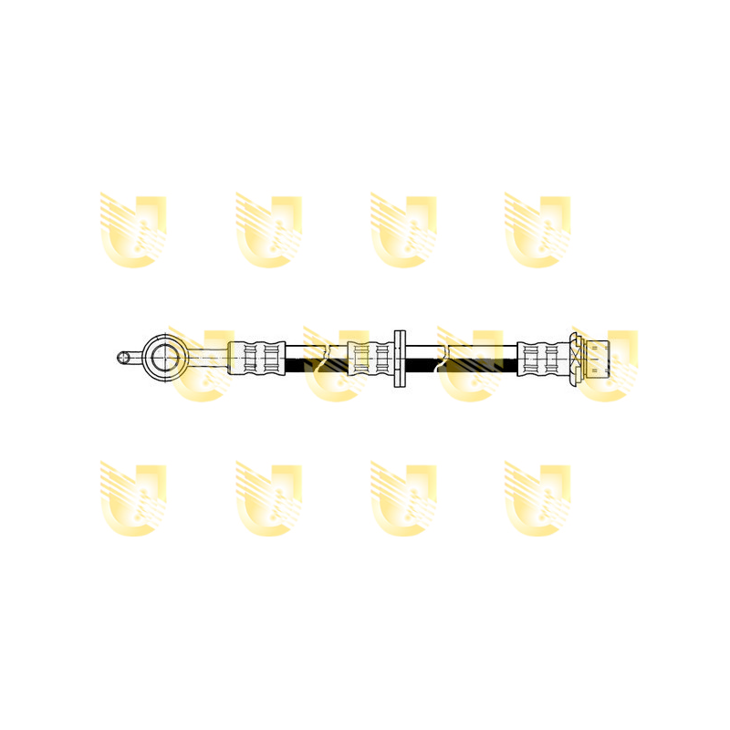 Flessibile freno asse anteriore - UNIGOM