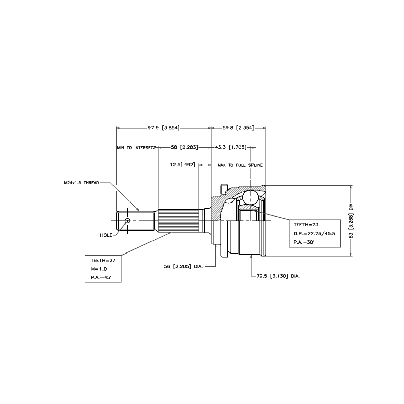 Giunto omocinetico - VEMA