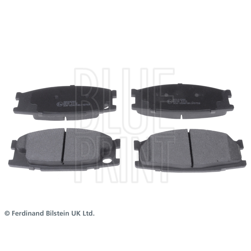 Pastiglie freno asse anteriore - BLUE PRINT
