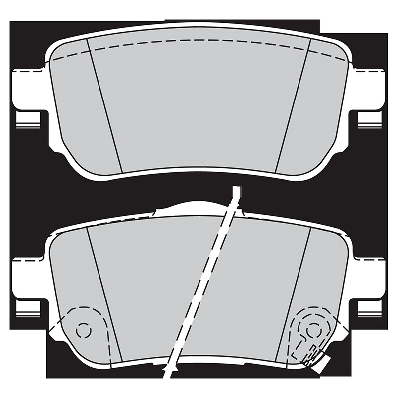Pastiglie freno asse posteriore - VALEO