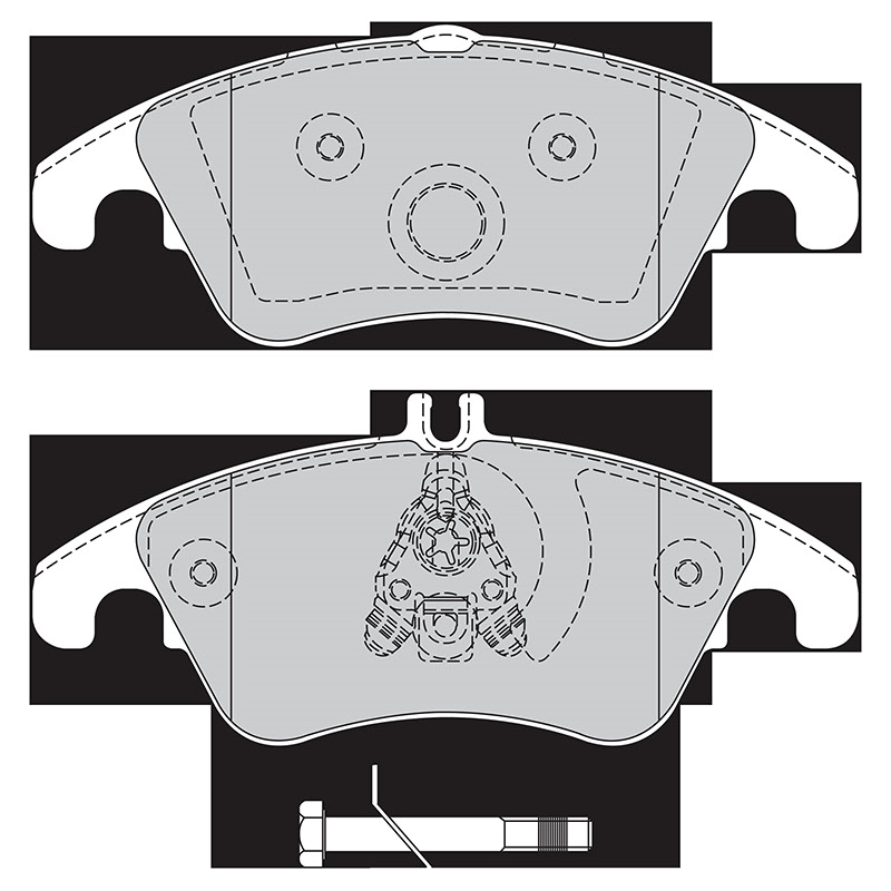 Pastiglie freno asse posteriore - VALEO