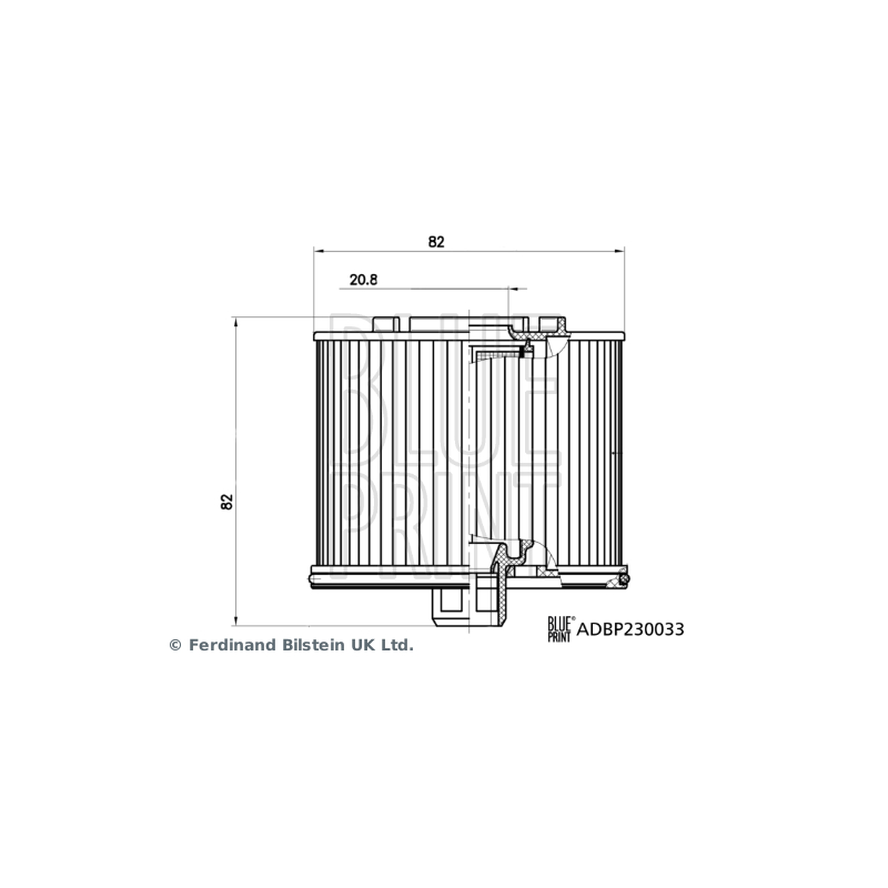 Filtro carburante - BLUE PRINT