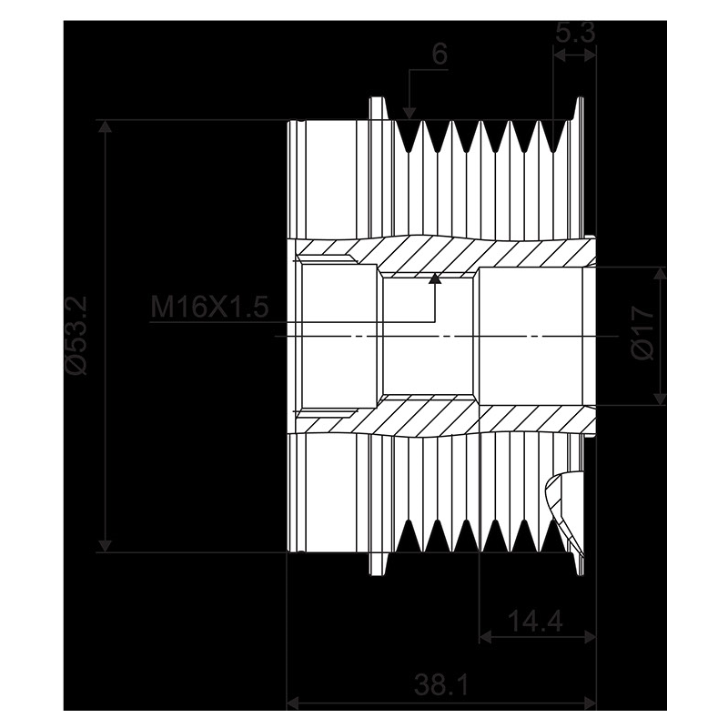 Tendicinghia trapezoidale - VALEO