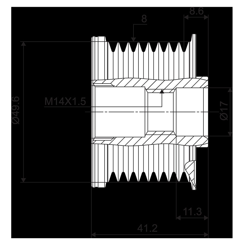 Tendicinghia trapezoidale - VALEO