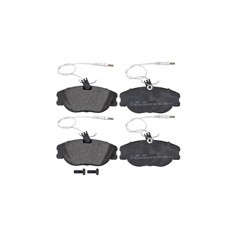 Pastiglie freno asse anteriore - ABS BRAKE