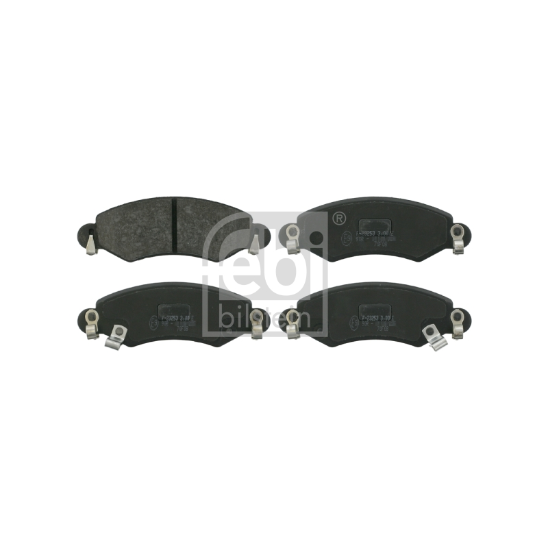 Pastiglie freno asse anteriore - FEBI