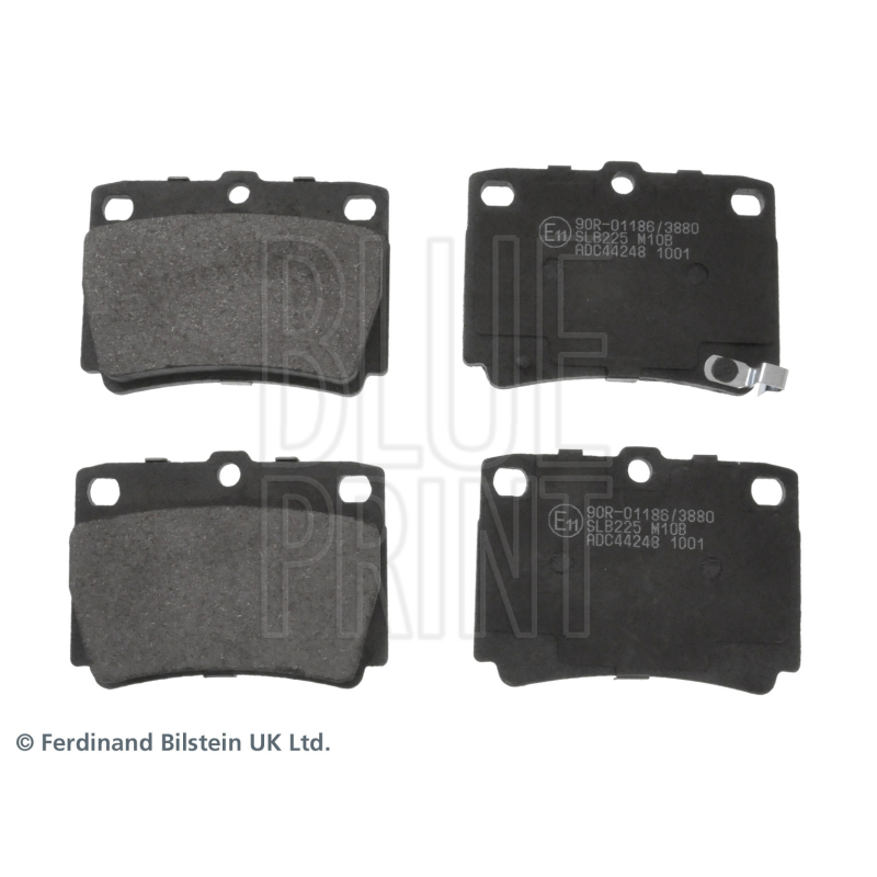 Pastiglie freno asse posteriore - BLUE PRINT