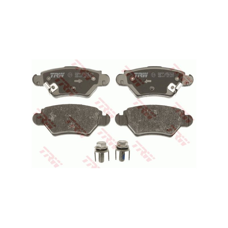 Pastiglie freno asse posteriore - TRW