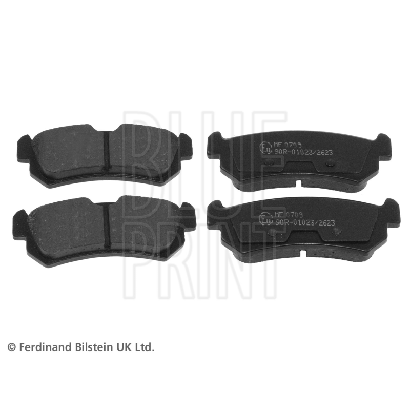 Pastiglie freno asse posteriore - BLUE PRINT