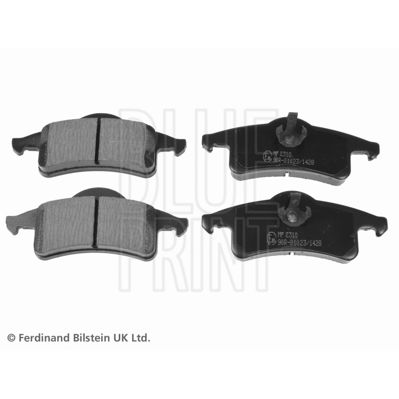 Pastiglie freno asse posteriore - BLUE PRINT